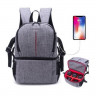 Рюкзак для фотоапарата AccPro DAC-1721R Grey/Red (32732)