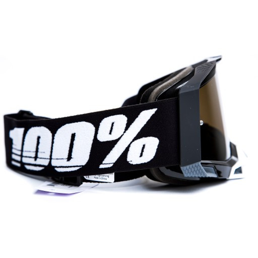 Мото очки 100% Racecraft 2 Goggle Black Mirror Lens Silver (50121-252-01)