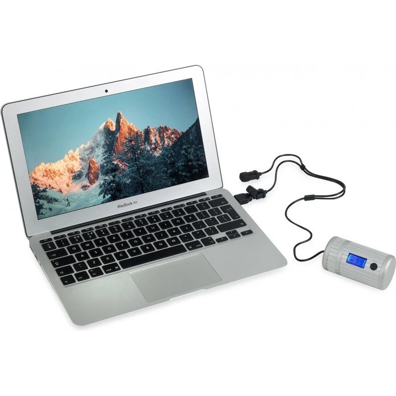 Вологозахищений повербанк Powermonkey Explorer 2 - Silver (PMX2-002)