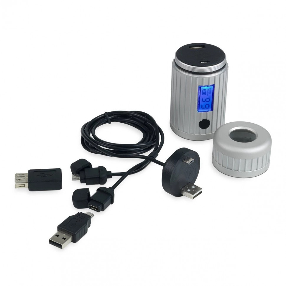 Вологозахищений повербанк Powermonkey Explorer 2 - Silver (PMX2-002)