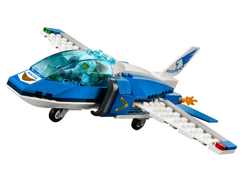 Конструктор Lego City: воздушная полиция: арест парашютиста (60208)