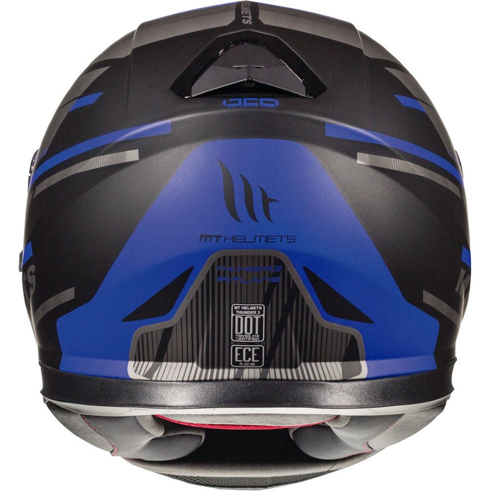 Мотошлем MT Helmets Thunder 3 SV Pitlane Matt Blue/Grey