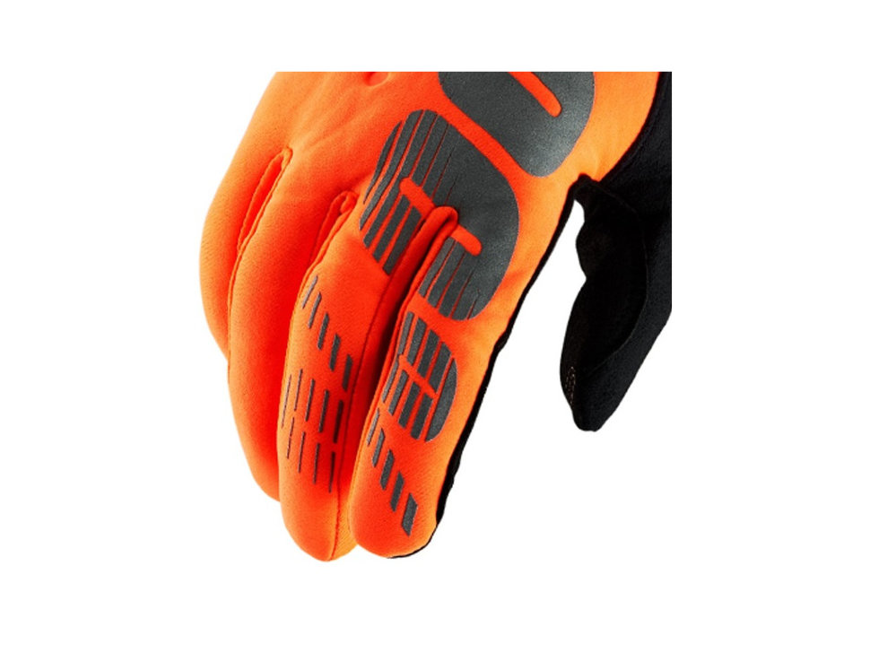 Мотоперчатки Ride 100% Brisker Cold Weather Fluo Orange