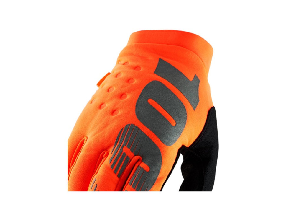 Мотоперчатки Ride 100% Brisker Cold Weather Fluo Orange