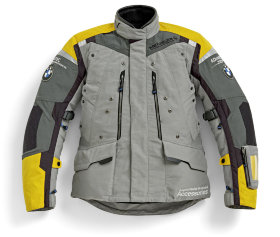Мотокуртка чоловіча BMW Motorrad Jacket Rallye Competition Grey-Yellow