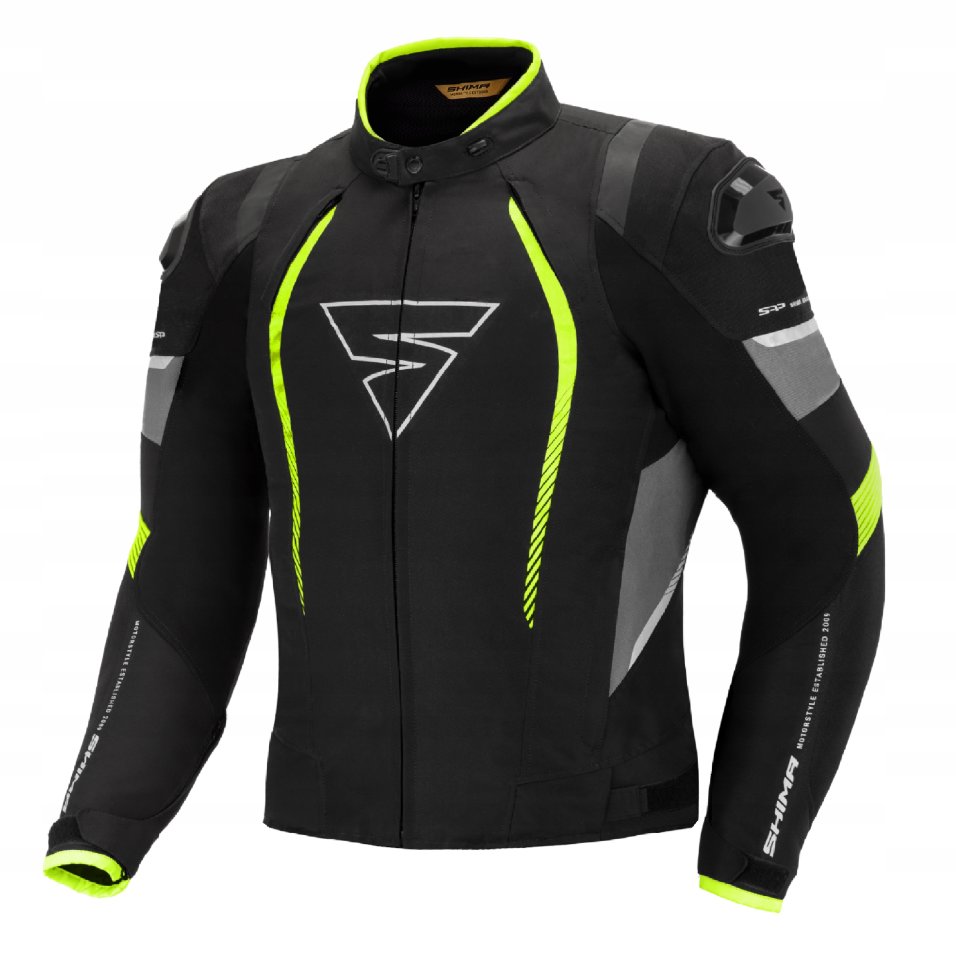 Мотокуртка Shima Solid Pro Fluor Yellow