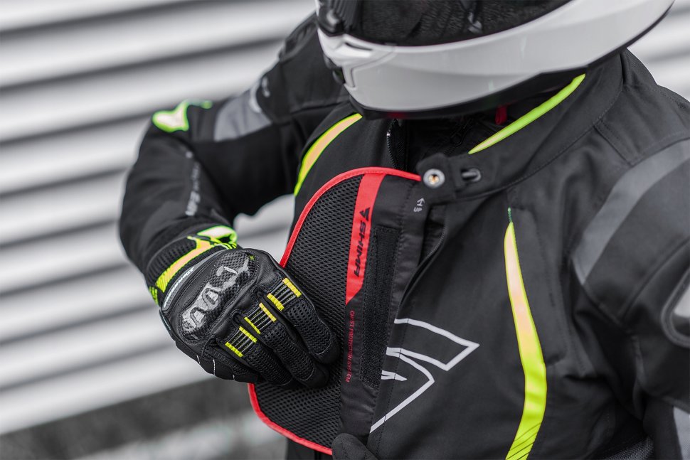 Мотокуртка Shima Solid Pro Fluor Yellow