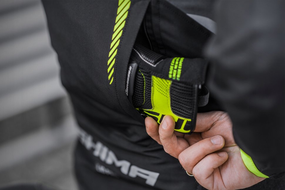 Мотокуртка Shima Solid Pro Fluor Yellow