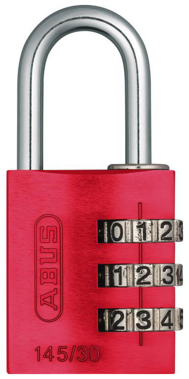 Мотозамок навесной ABUS 145/30 Red (478604)