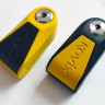 Мотозамок с сигнализацией Kovix KNL15 Black/Yellow (KNL15 K/Y)