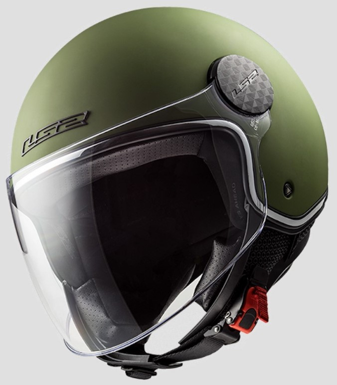 Мотошлем LS2 OF558 Sphere Lux Matt Military Green