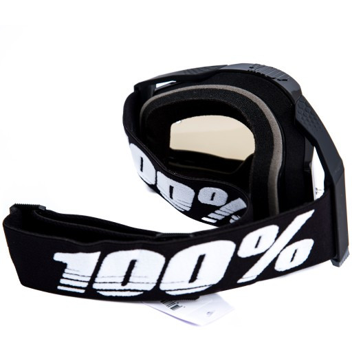 Мото очки 100% Racecraft 2 Goggle Black Clear Lens (50121-101-01)