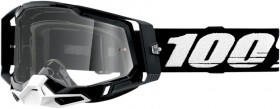 Мото очки 100% Racecraft 2 Goggle Black Clear Lens (50121-101-01)
