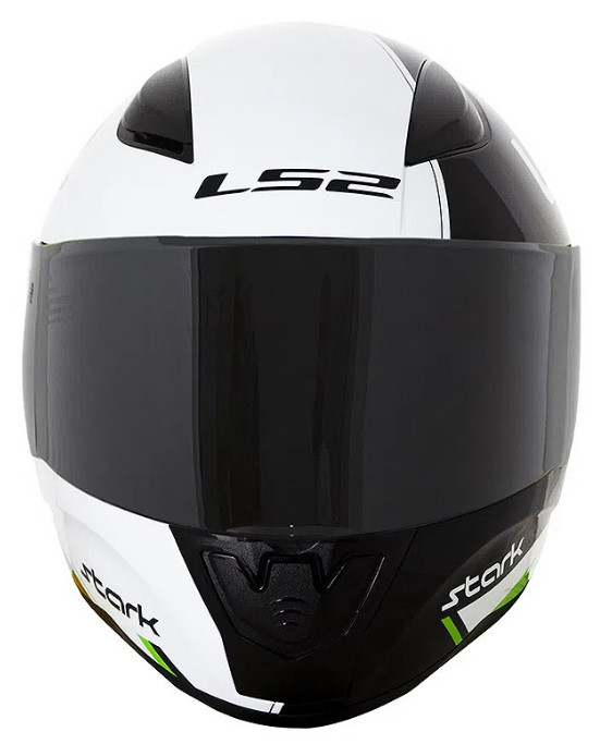 Мотошлем LS2 FF353 Rapid Stark Black/Green/White