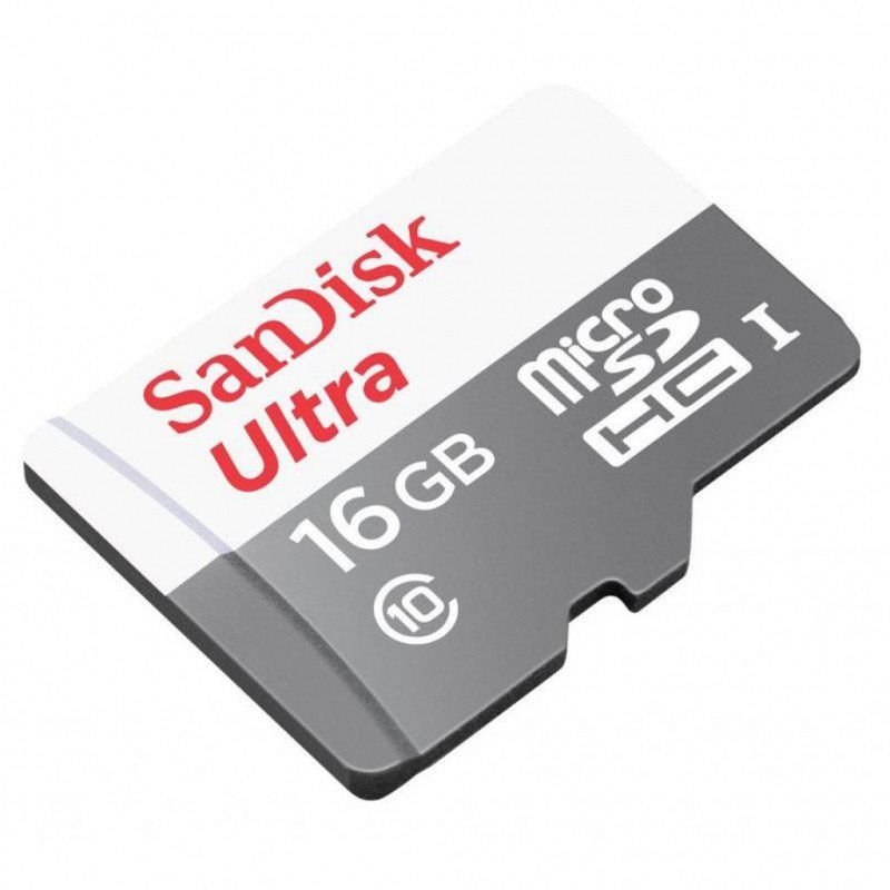 SanDisk Ultra microSDHC UHS-I 16GB сlass10 + SD адаптер (SDSQUNB-016G-GN3MN)