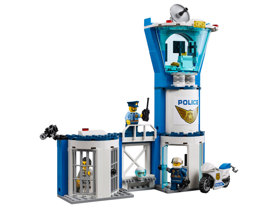 Конструктор Lego City: воздушная полиция: авиабаза (60210)