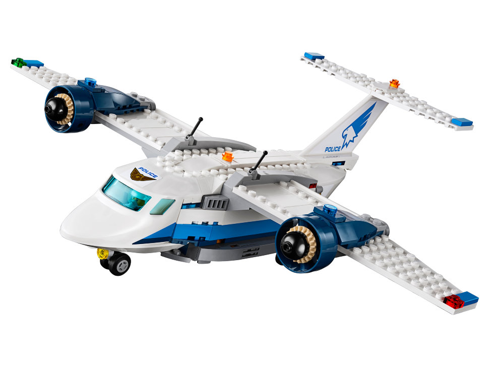 Конструктор Lego City: воздушная полиция: авиабаза (60210)