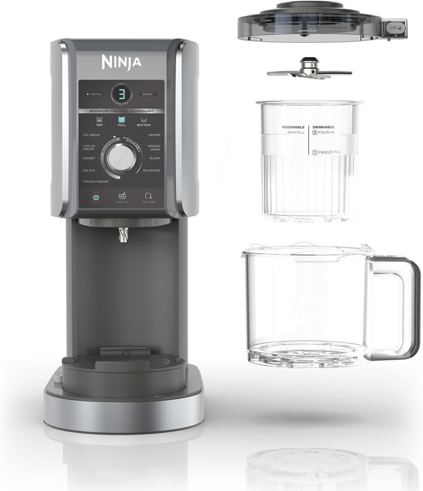 Мороженица Ninja Creami Deluxe 10-в-1 (NC501EU)