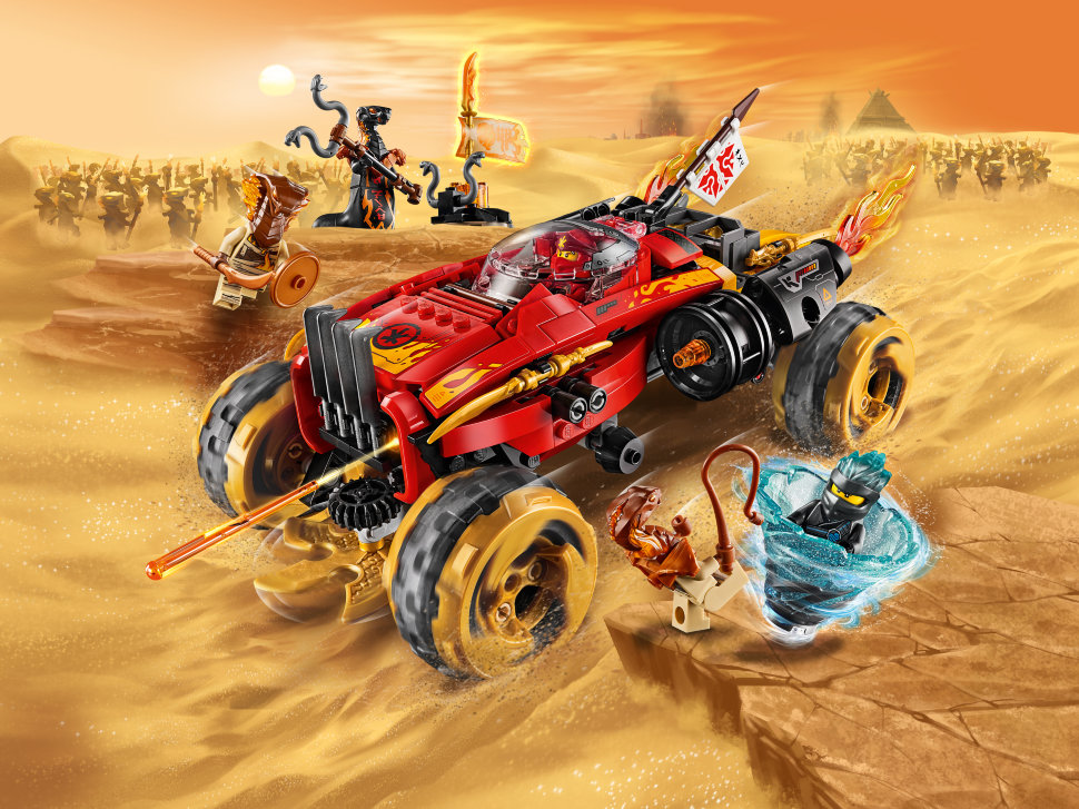 Конструктор Lego Ninjago: внедорожник Катана 4x4 (70675)