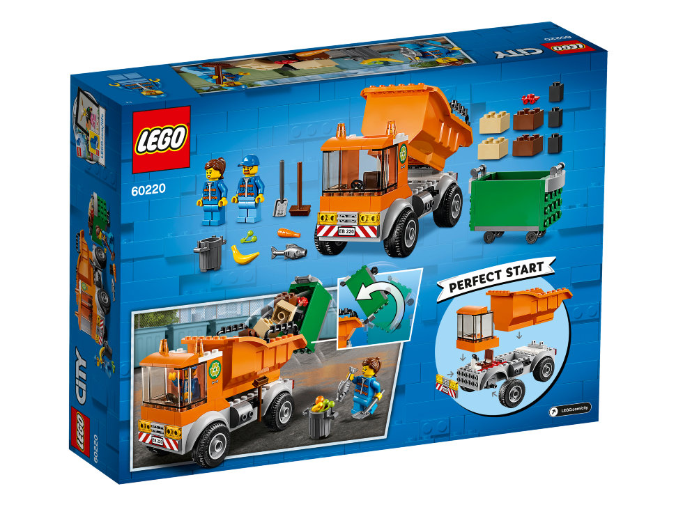 Конструктор Lego City: мусоровоз (60220)