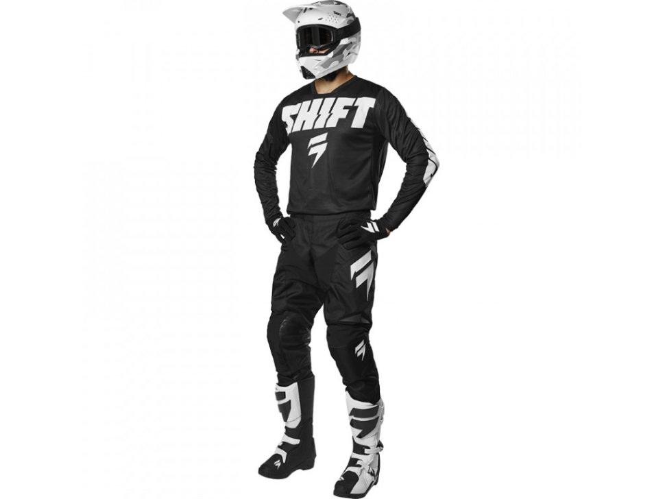 Мотошлем Shift Whit3 Helmet White Camo