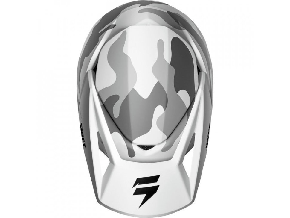 Мотошлем Shift Whit3 Helmet White Camo