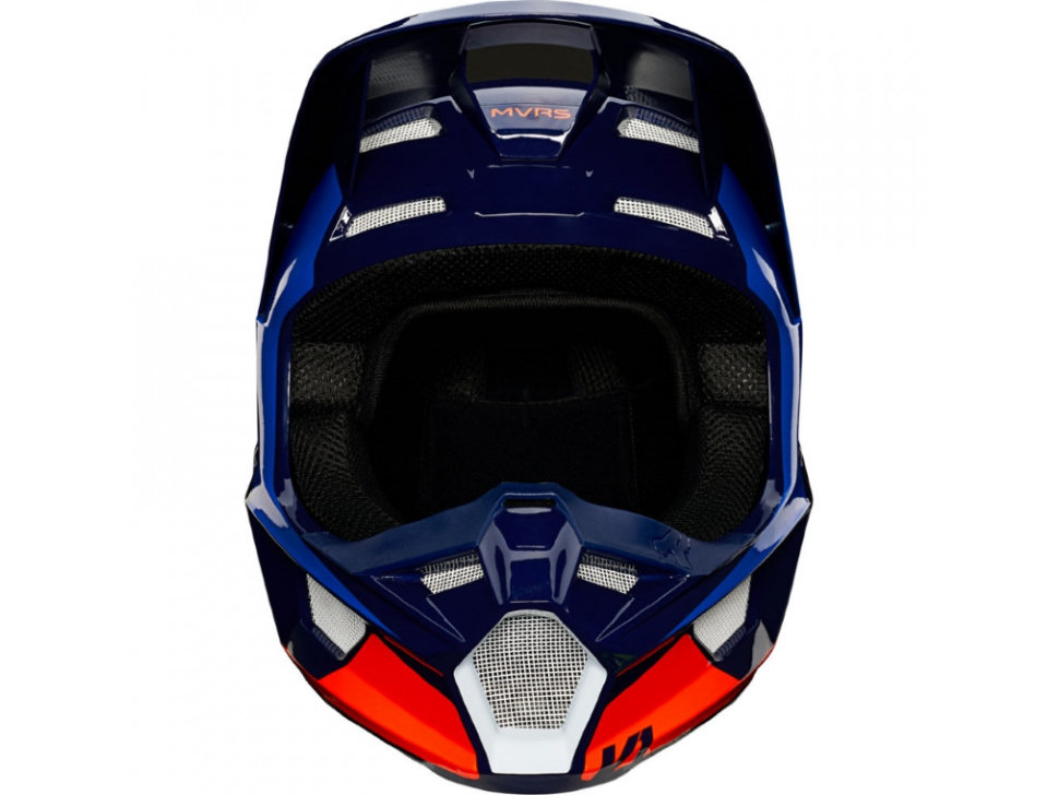 Мотошлем дитячий FOX Youth V1 Prix Helmet Orange /Blue