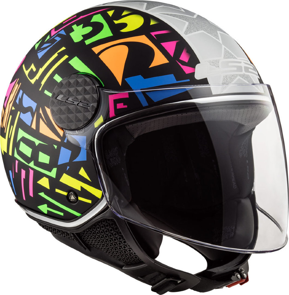 Мотошлем LS2 OF558 Sphere Lux Crisp Black/Yellow