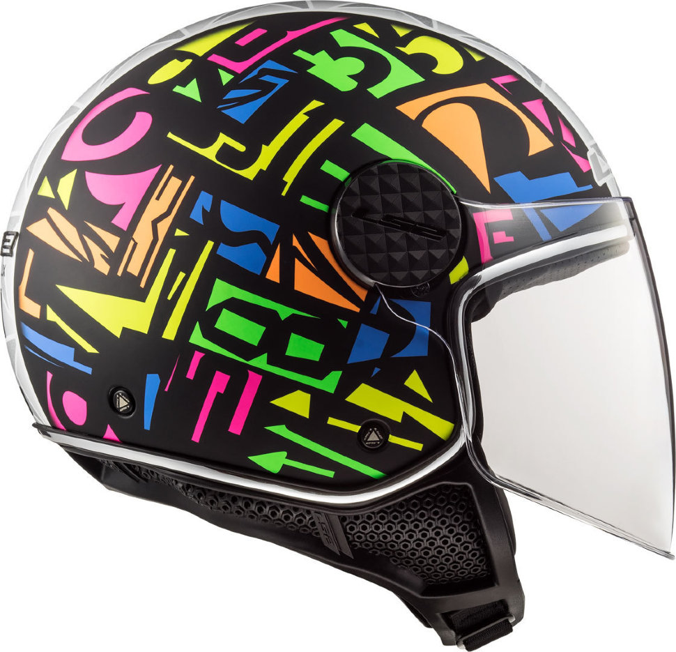 Мотошлем LS2 OF558 Sphere Lux Crisp Black/Yellow