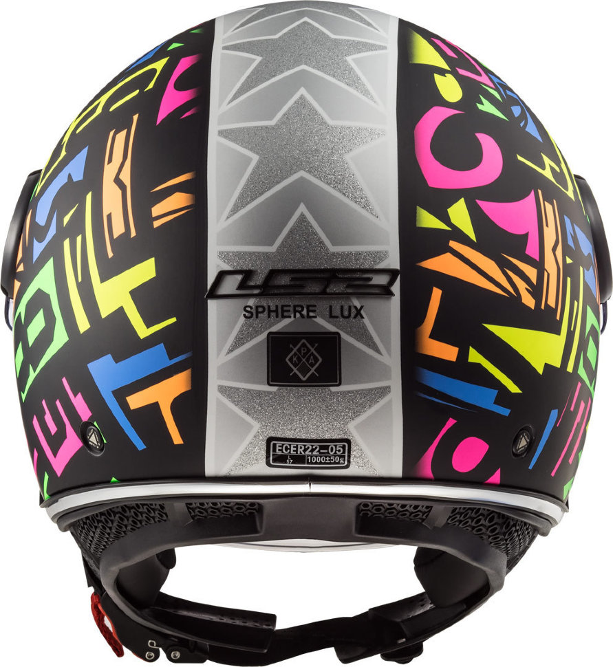 Мотошлем LS2 OF558 Sphere Lux Crisp Black/Yellow