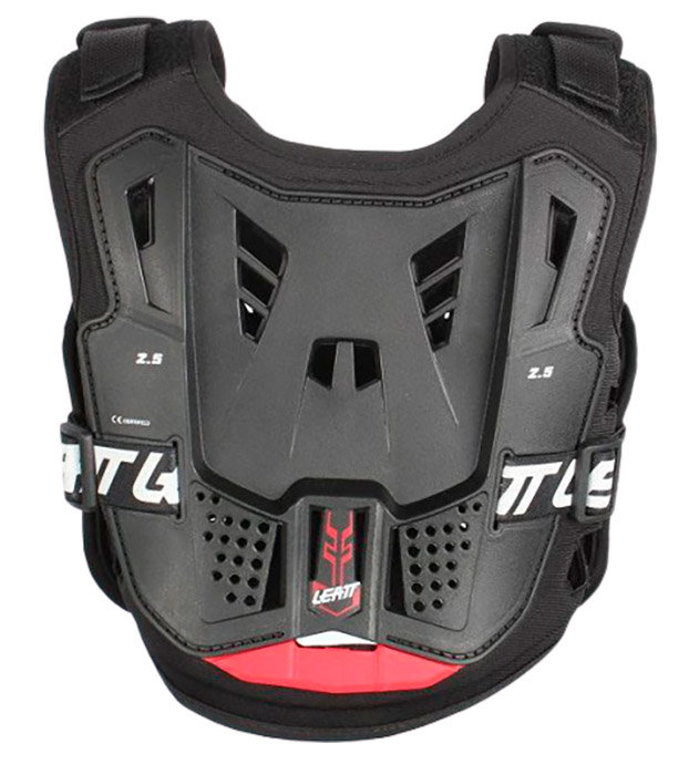 Детская мотозащита тела Leatt Chest Protector 2.5 Mini Black/Red