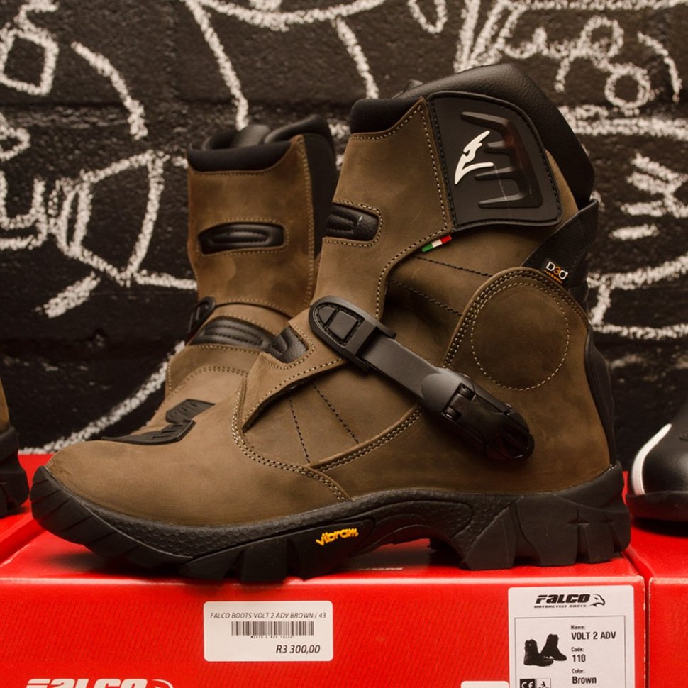 Мотоботы Falco Volt 2 ADV Brown