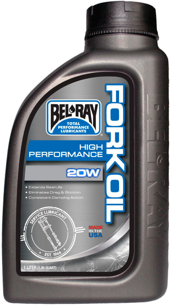 Вилкове масло Bel-Ray High Performance Fork Oil 20W 1л
