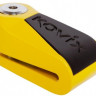 Мотозамок с сигнализацией Kovix KNL15 Yellow/Black (KNL15 Y/BK)