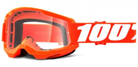 Мото очки 100% Strata Goggle II Orange Clear Lens (50421-101-05)