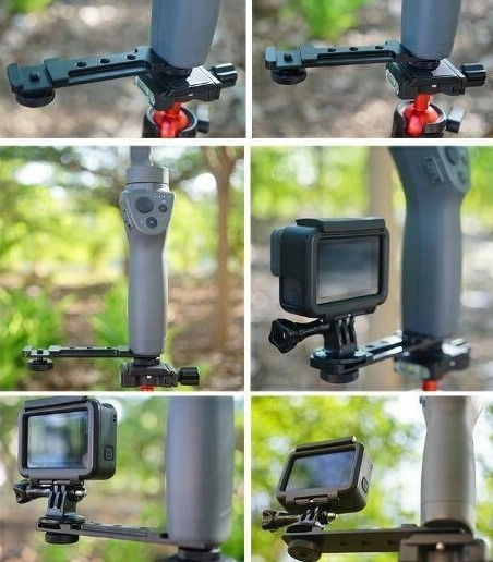 Крепление кронштейн Sunnylife для аксессуаров к стабилизатору (DJI-LM47)