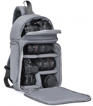 Рюкзак-слинг для фотоаппарата Caden D15G Grey (58522)
