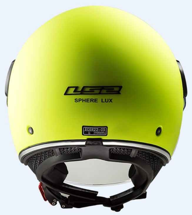 Мотошлем LS2 OF558 Sphere Lux Matt Hi Vis Yellow