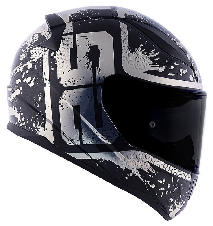 Мотошлем LS2 FF353 Rapid Spy Black/Silver