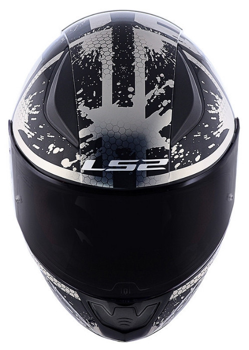 Мотошлем LS2 FF353 Rapid Spy Black/Silver