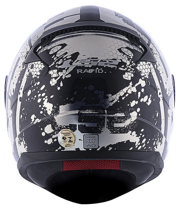 Мотошлем LS2 FF353 Rapid Spy Black/Silver