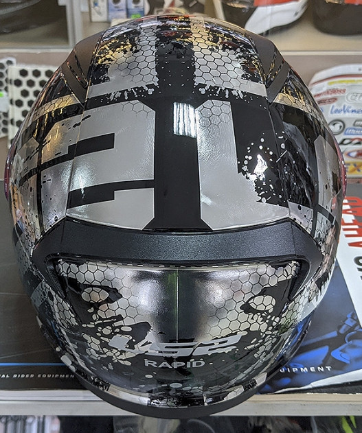 Мотошлем LS2 FF353 Rapid Spy Black/Silver