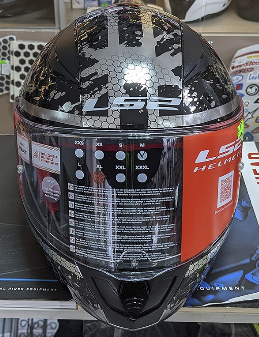 Мотошлем LS2 FF353 Rapid Spy Black/Silver