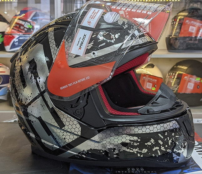 Мотошлем LS2 FF353 Rapid Spy Black/Silver