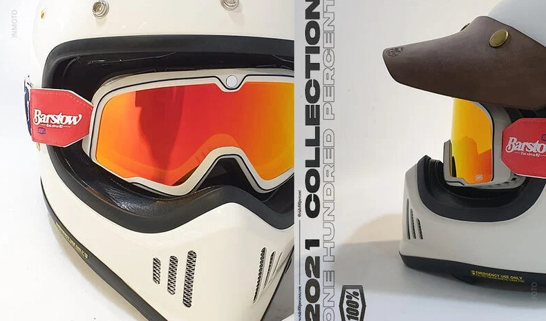 Мото очки 100% Barstow Goggle Hayworth Mirror Lens Flush Red (50002-267-01)