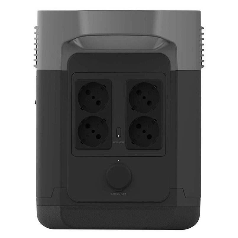 Комплект EcoFlow DELTA + 2х110W Solar Panel (BundleD+2SP110W) (1260 Вт·ч / 1800 Вт)