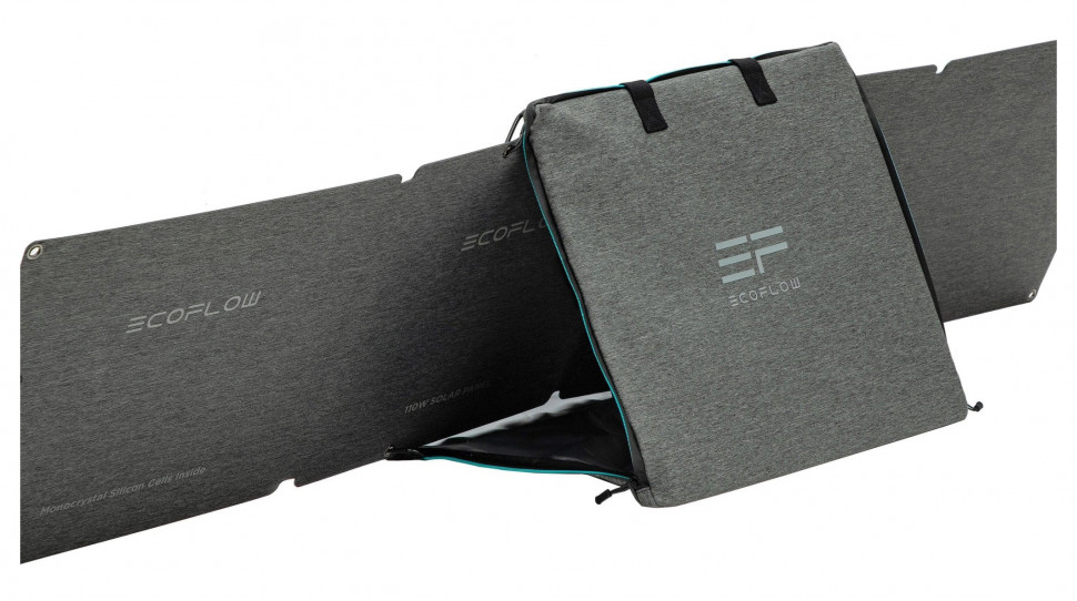 Комплект EcoFlow DELTA + 2х110W Solar Panel (BundleD+2SP110W) (1260 Вт·ч / 1800 Вт)