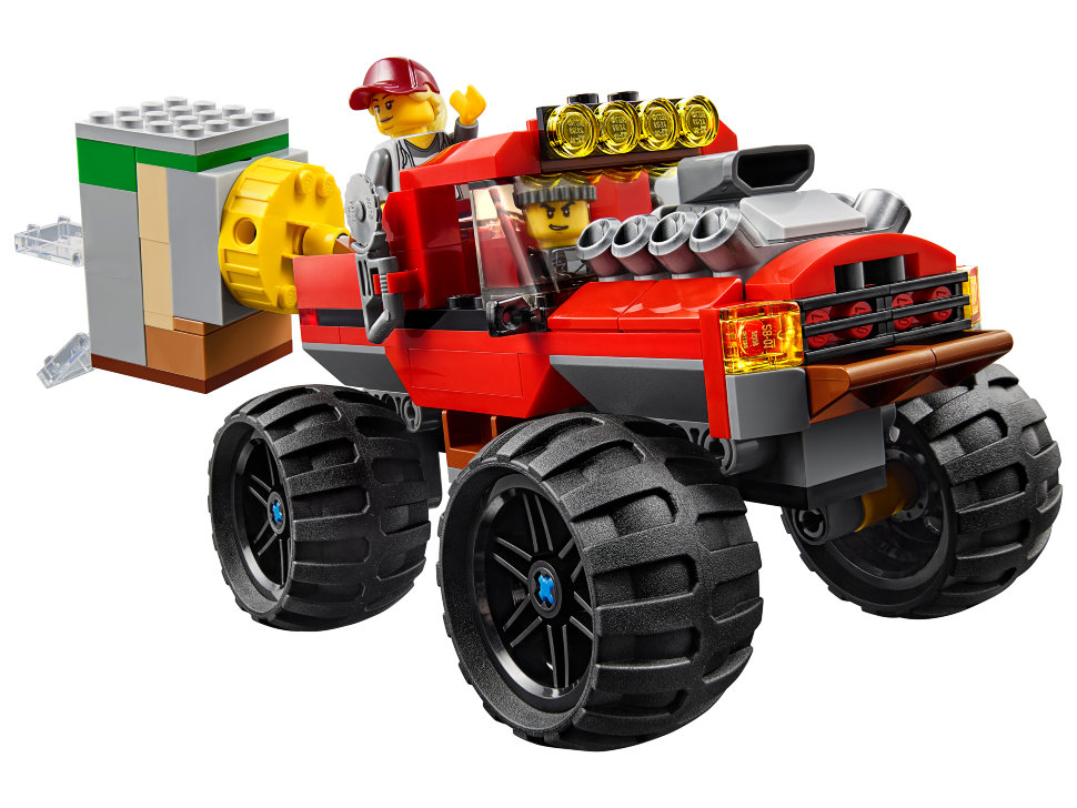 Конструктор Lego City: ограбление полицейского монстр-трака (60245)