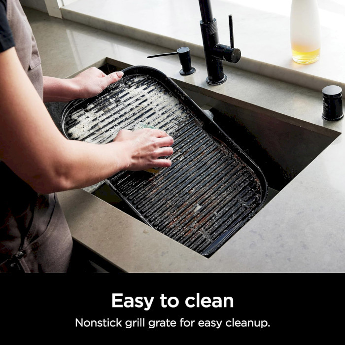 Електрогриль-барбекю та коптильня Ninja Woodfire Pro XL Electric BBQ Grill & Smoker (OG850EU)