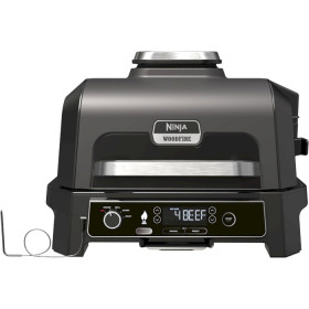 Електрогриль-барбекю та коптильня Ninja Woodfire Pro XL Electric BBQ Grill &amp; Smoker (OG850EU)